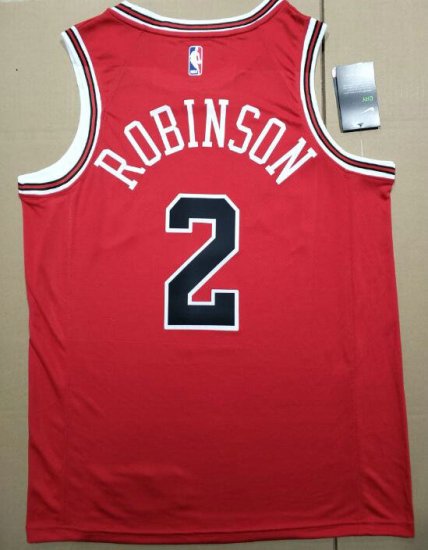 Maillot Basket 2 Robinson Chicago Bulls Rouge - Cliquez sur l'image pour la fermer