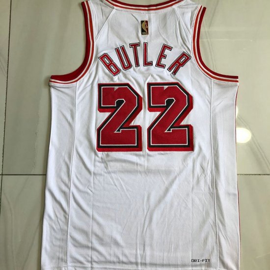 Maillot de Basket Miami Heat 22 Butler Classic Blanc - Cliquez sur l'image pour la fermer