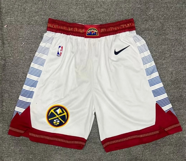 Short Denver Nuggets 2022-23 City Edition Blanc - Cliquez sur l'image pour la fermer