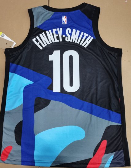 Maillot 10 Finney-Smith Brooklyn Nets 2023-24 City Edition Swingman