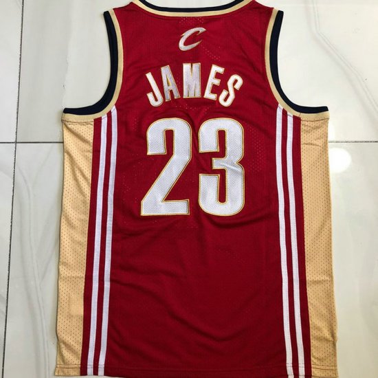 Maillot Basket 23 James Cavaliers 2003-04 Rouge - Cliquez sur l'image pour la fermer