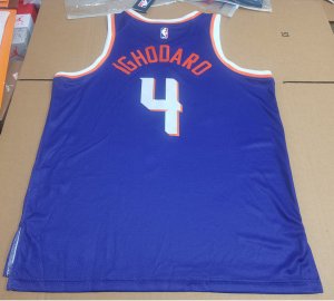 Maillot Phoenix Suns 4 Oso Ighodaro 2023-24 Violet