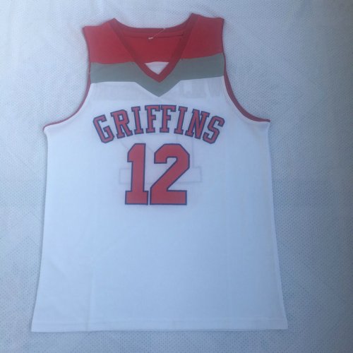 Maillot de Basket 12 Williamson Spartanburg day School Blanc