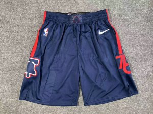 Short Philadelphia 76ers 2024 City Edition Bleu Marine