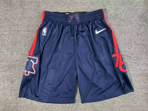 Short Philadelphia 76ers 2024 City Edition Bleu Marine