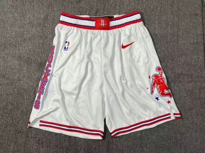 Shorts Houston Rockets 2023-24 City Edition Blanc