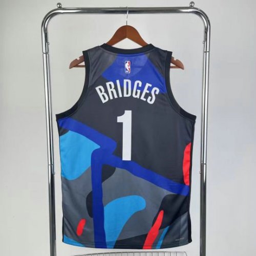 Maillot 1 Bridges Brooklyn Nets 2023-24 City Edition Swingman