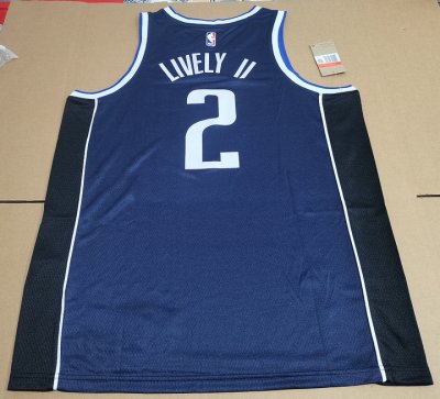 Maillot 2 lively II Dallas Mavericks 2022-23 Statement Edition Navy