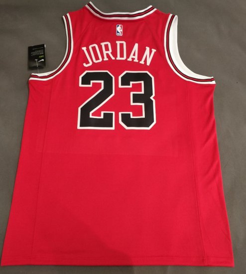 Maillot Basket 23 Jordan Bulls Retro Rouge - Cliquez sur l'image pour la fermer