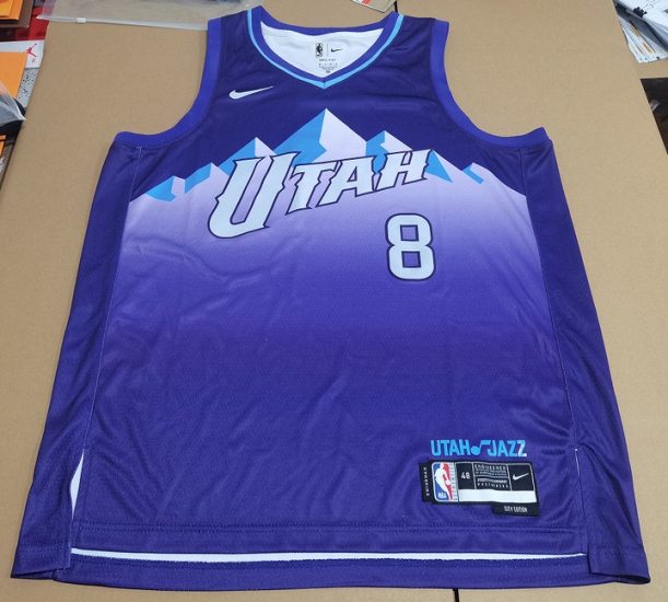 Maillot Utah Jazz 8 Mills 2025 City Edition Violet - Cliquez sur l'image pour la fermer