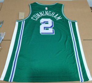 Maillot de Basket 2 Cunningham Pistons 2023 City Edition Vert