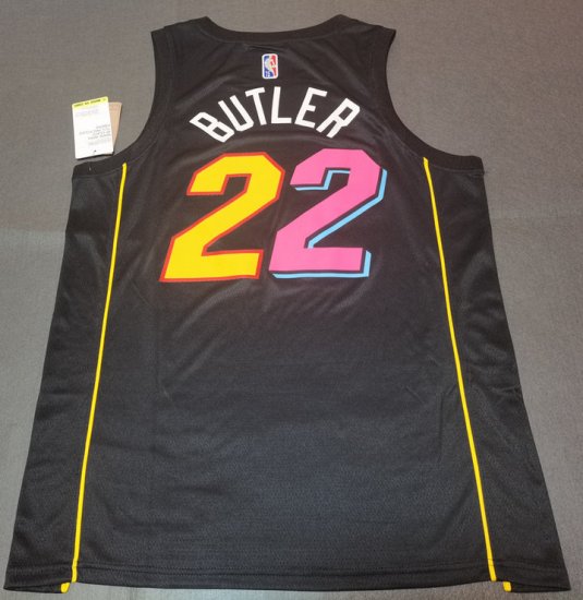 Maillot de Basket 22 Butler Miami Heat 2021-22 City Edition - Cliquez sur l'image pour la fermer