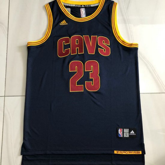 Maillot Basket 23 James Cleveland Cavaliers Marine - Cliquez sur l'image pour la fermer