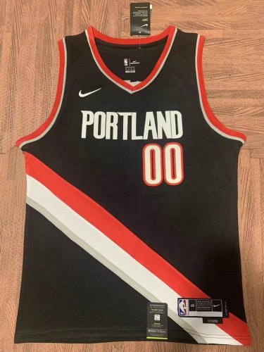 Maillot de Basket 00 Henderson Portland Trail Blazers Noir