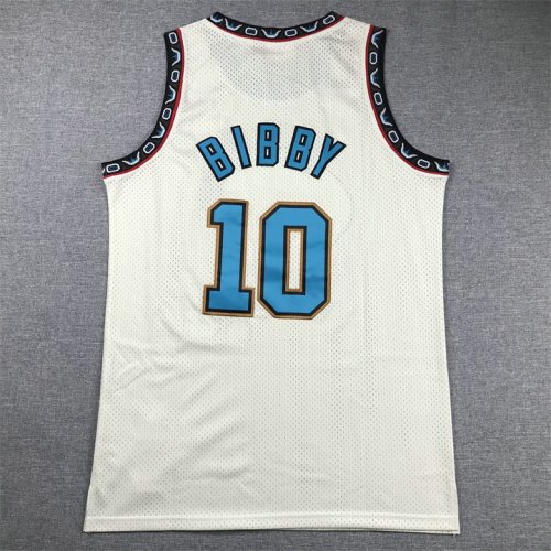 Maillot de Basket 10 Bibby Memphis Grizzlies Cream