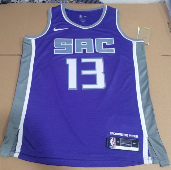 Maillot de Basket 13 Murray Sacramento Kings Violet - Cliquez sur l'image pour la fermer