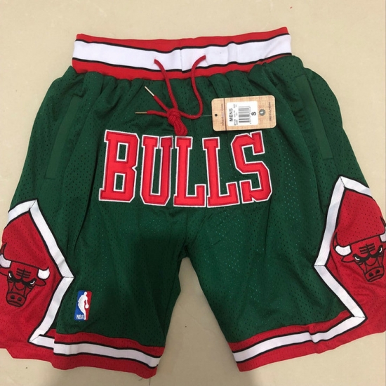 Short Chicago Bulls Chicago Just don Vert - Cliquez sur l'image pour la fermer