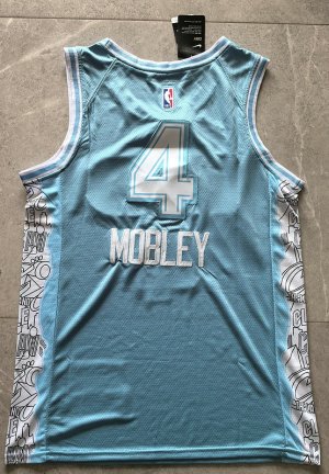 Maillot Basket 4 Mobley Cleveland Cavaliers 2024-25 City Edition Bleu