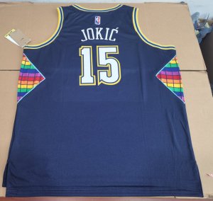 Maillot Basket 15 Jokic Nuggets 2021-22 City Edition