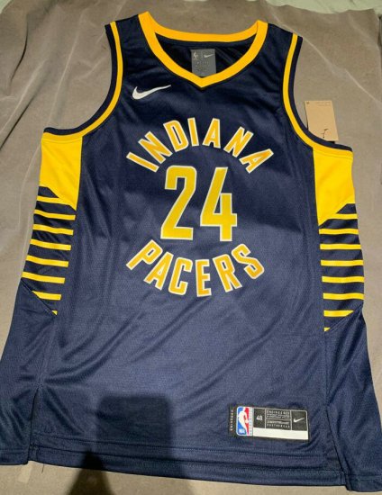 Maillot de Basket 24 Hield Indiana Pacers 2022-23 Bleu