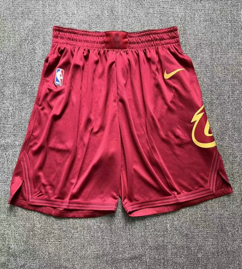 Short Cleveland Cavaliers 2023 Rouge - Cliquez sur l'image pour la fermer