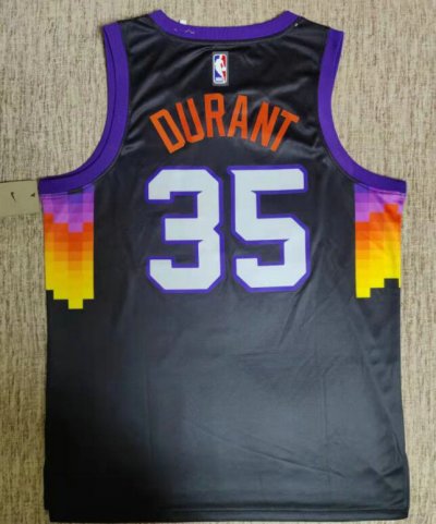 Maillot 35 Durant Phoenix Suns 2020-21 City Edition Noir