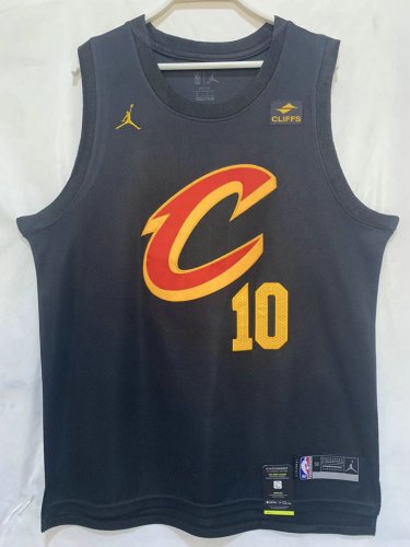 Maillot Basket 10 Garland Cavaliers 2022-23 Noir