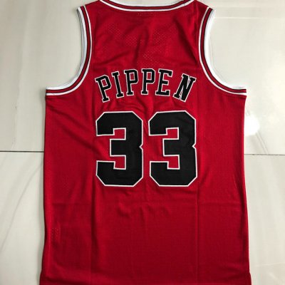 Maillot Basket 33 Pippen Chicago Bulls 1997-98 Rouge