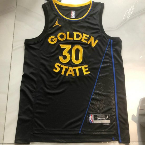 Maillot authentique 30 Curry Warriors 2024-25 Statement noir - Cliquez sur l'image pour la fermer