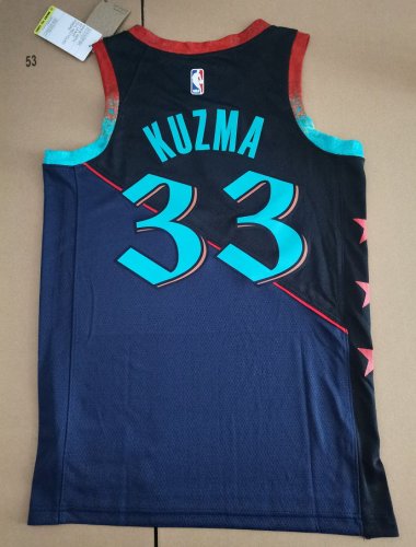 Maillot de Basket Washington Wizards 33 Kuzma 2024 City Edition