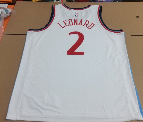 Maillot 2 leonard Clippers 2024-25 Blanc