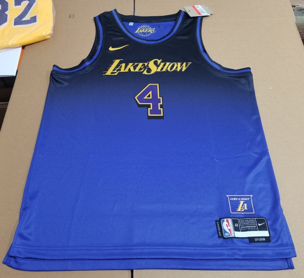 Maillot 4 Knecht Lakers 2024-25 Violet - Cliquez sur l'image pour la fermer