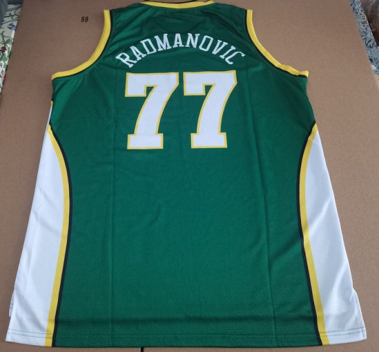 Maillot 77 Radmanovic Seattle Supersonics Vert