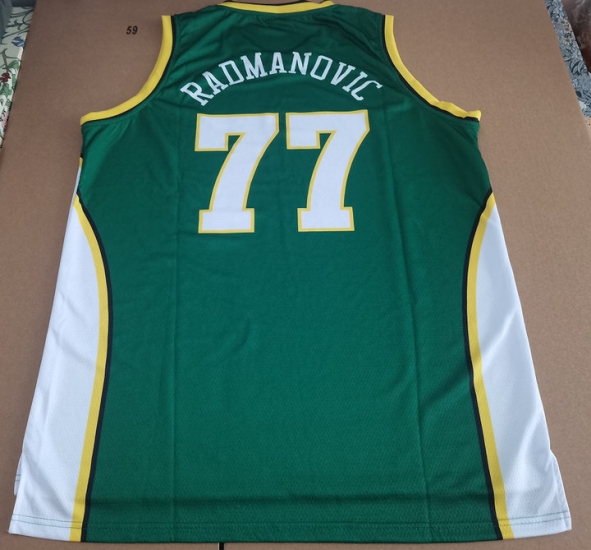 Maillot 77 Radmanovic Seattle Supersonics Vert - Cliquez sur l'image pour la fermer