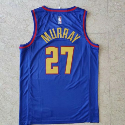 Maillot Basket 27 Murray Nuggets Mile High City 2022-23 Bleu