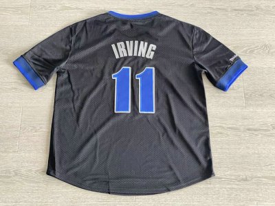 Maillot Basket Manche Courte 11 Irving Mavericks Noir