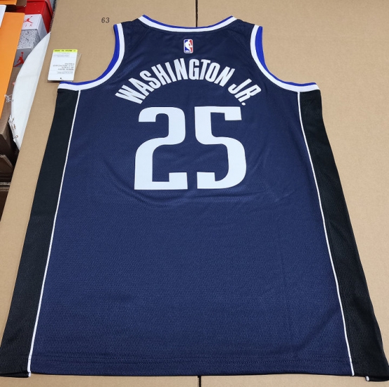 Maillot 25 Washington JR. Mavericks 2023-24 Statement Edition Navy - Cliquez sur l'image pour la fermer