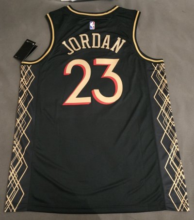 Maillot Basket 23 Jordan Bulls 2020-21 City Edition Noir