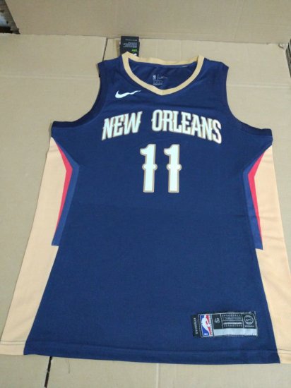 Maillot de Basket 11 Holiday New Orleans Pelicans Bleu Marine - Cliquez sur l'image pour la fermer