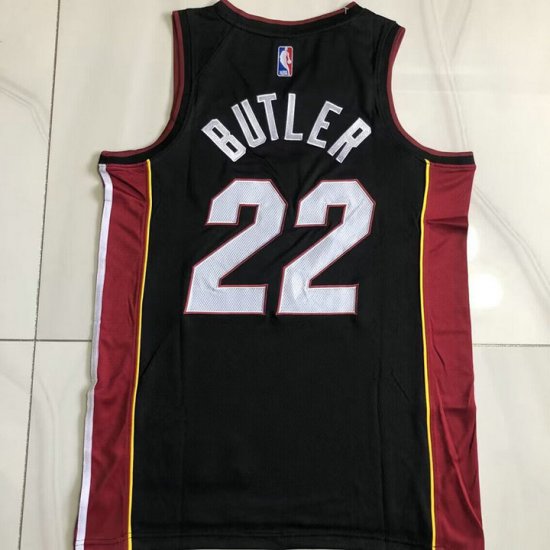 Maillot de Basket 22 Butler Miami Heat Noir - Cliquez sur l'image pour la fermer