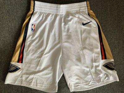 Short New Orleans Pelicans Blanc