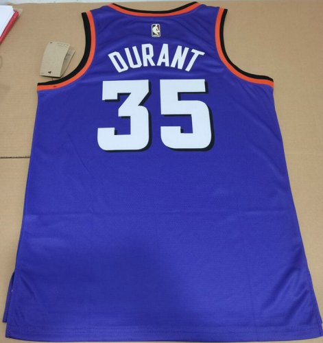 Maillot 35 Durant Phoenix Suns Classic Edition Violet Homme