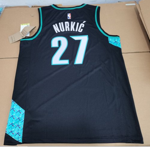 Maillot de Basket 27 Nurkic Blazers 2022-23 City Edition