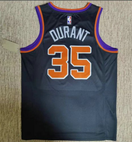 Maillot 35 Durant Phoenix Suns Statement Edition Noir