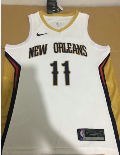 Maillot Basket 11 Holiday Pelicans Blanc