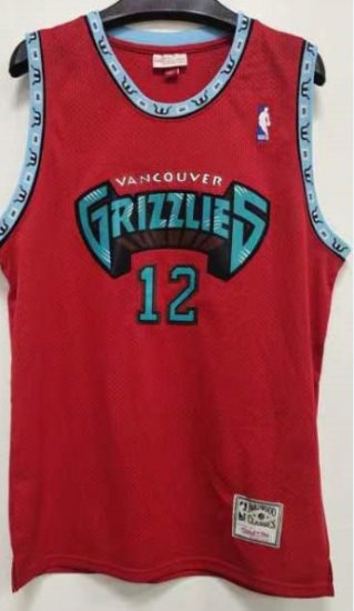 Maillot Basket 12 Morant Memphis Grizzlies Rouge - Cliquez sur l'image pour la fermer