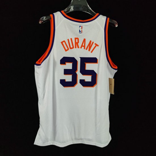 Maillot 35 Durant Phoenix Sun 23-24 Association Blanc - Cliquez sur l'image pour la fermer