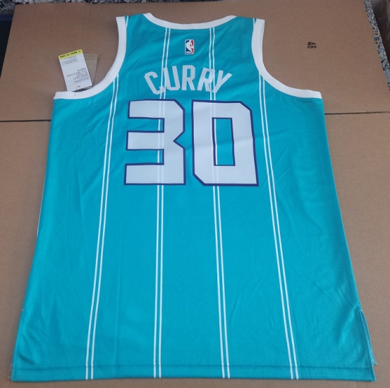 Maillot de Basket Charlotte Hornets Jordan Curry 30 Vert - Cliquez sur l'image pour la fermer