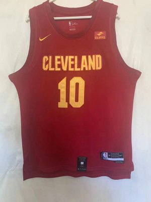 Maillot Basket 10 Garland Cavaliers 2022-23 Rouge