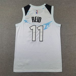 Maillot Minnesota Timberwolves 11 Reid 2024-25 City Edition Blanc